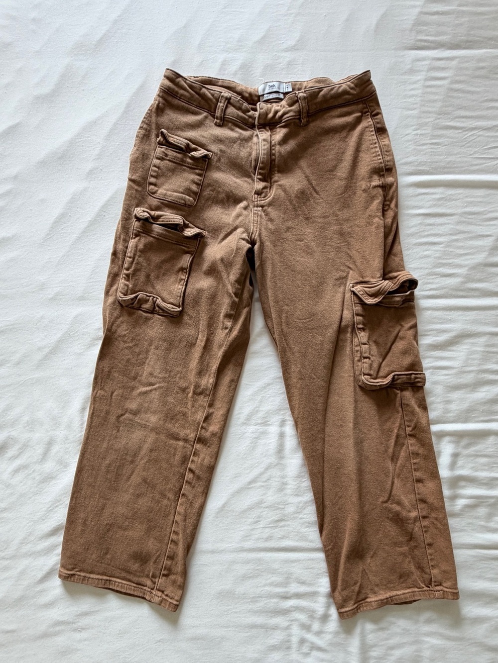 Simons Cargo Pants in Warm Brown